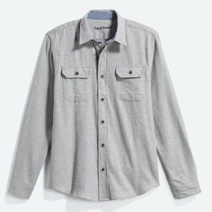 Tailor Vintage Heather Flannel - Large - Gray